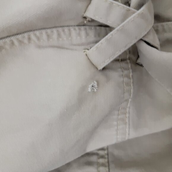 Rachel Comey Handy Belted Patchwork Shortsuit Romper In Sand 2 - Picture 7 of 10